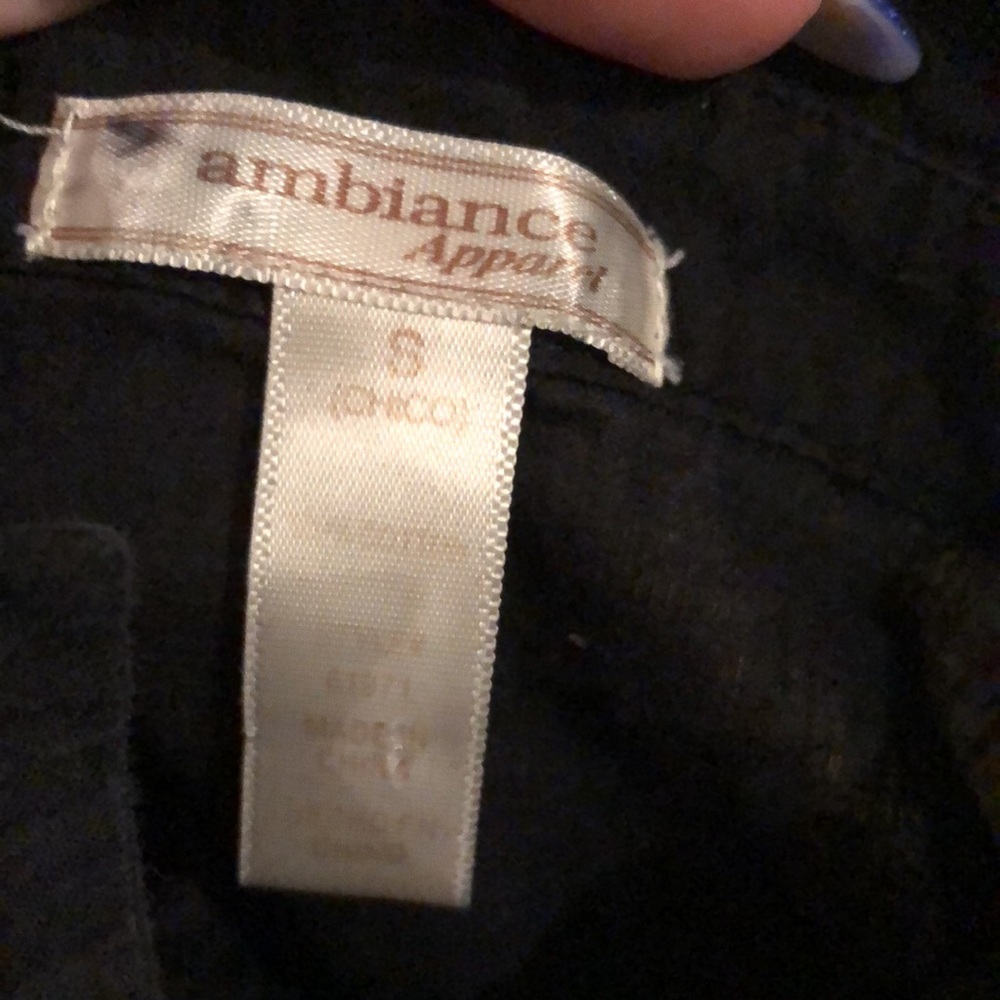 Crop Button Up Top With Front Tie - image 2